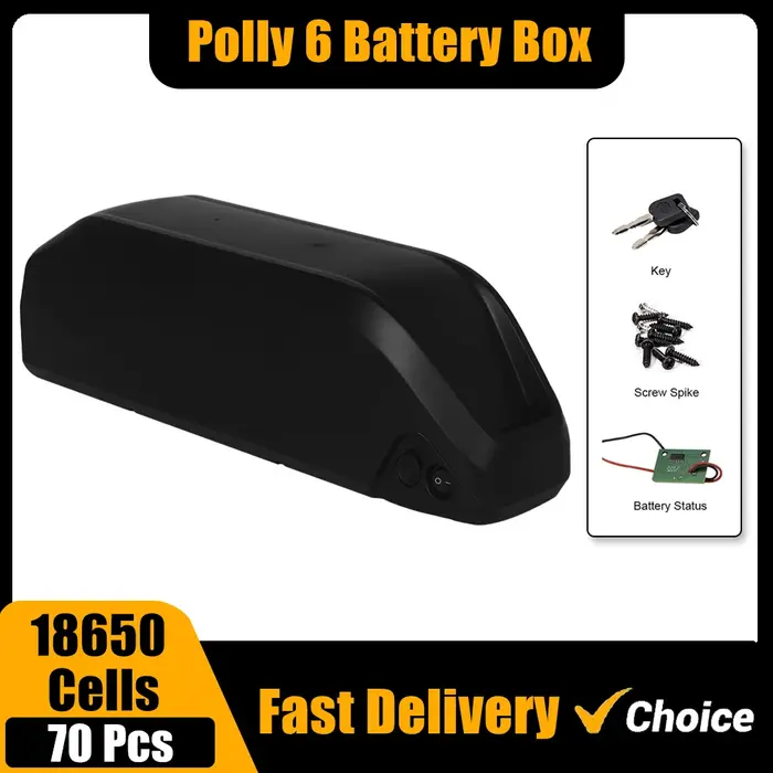 ChamRider-Polly-Boîtier de batterie pour vélo électrique 6