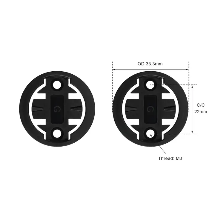 Réédition du support de fixation pour ordinateur de vélo