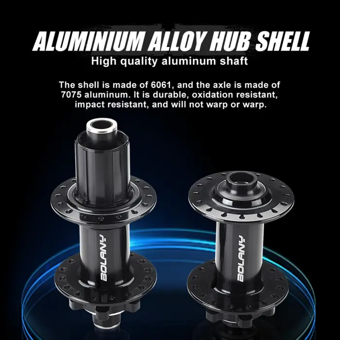 Bolany-Moyeu de vélo BOOST, frein à disque, 32 trous, VTT, NBK 4, roulement scellé, avant, arrière, axe traversant de vélo, 15x110mm