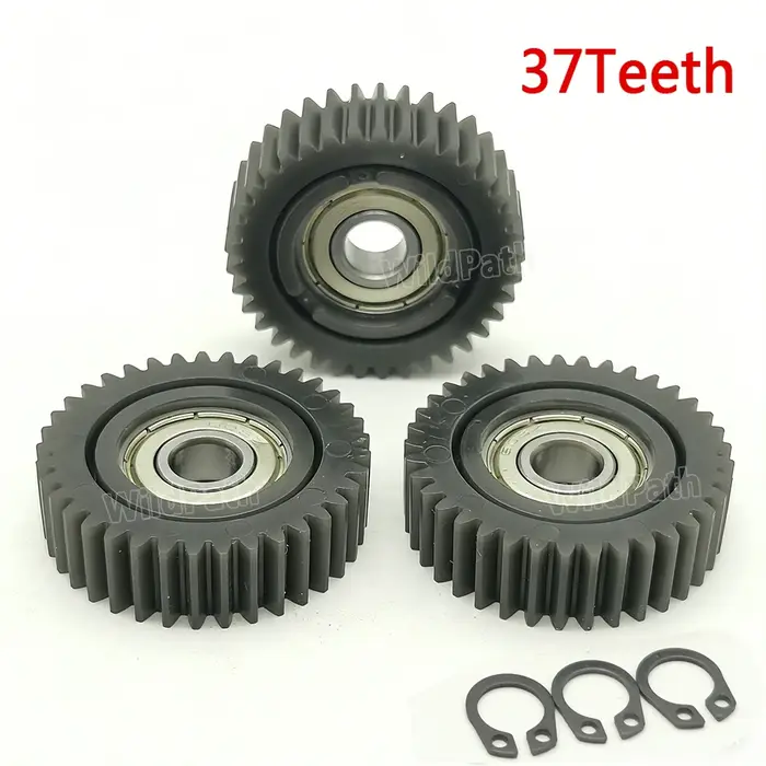 Engrenage planétaire 40x11mm, 37 dents, avec roulements de 8mm, moyeux de roue, engrenage en nylon p