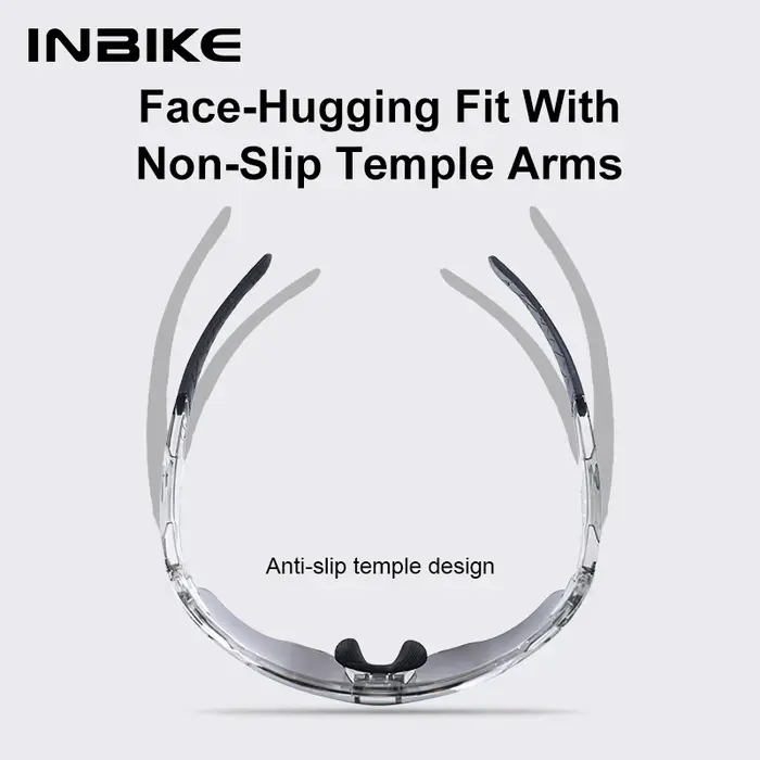 INBIKE lunettes de cyclisme polarisées Sports de plein air Protection solaire