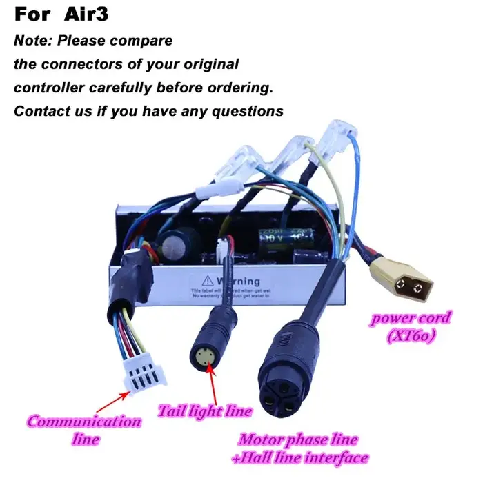 Contrôleur de scooter haute puissance 1200W pour Pure Air 3 4 Advance