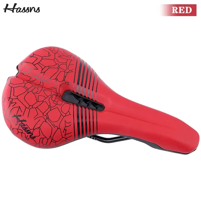 HASSNS Selle de vélo de route et VTT Selin confortable