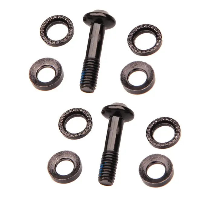 1 jeu de vis de frein à disque M6x24mm pour scooter et VTT, vis de fixation de l'étrier de frein, ac