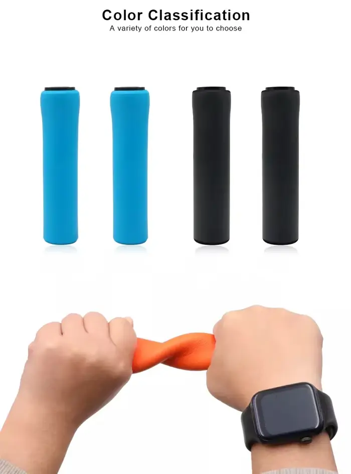 Poignées de vélo coordonnantes en silicone éponge souple, housse de guidon de vélo de montagne VTT, 