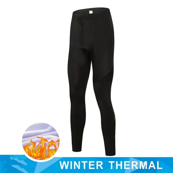 Pantalon de cyclisme thermique pour homme