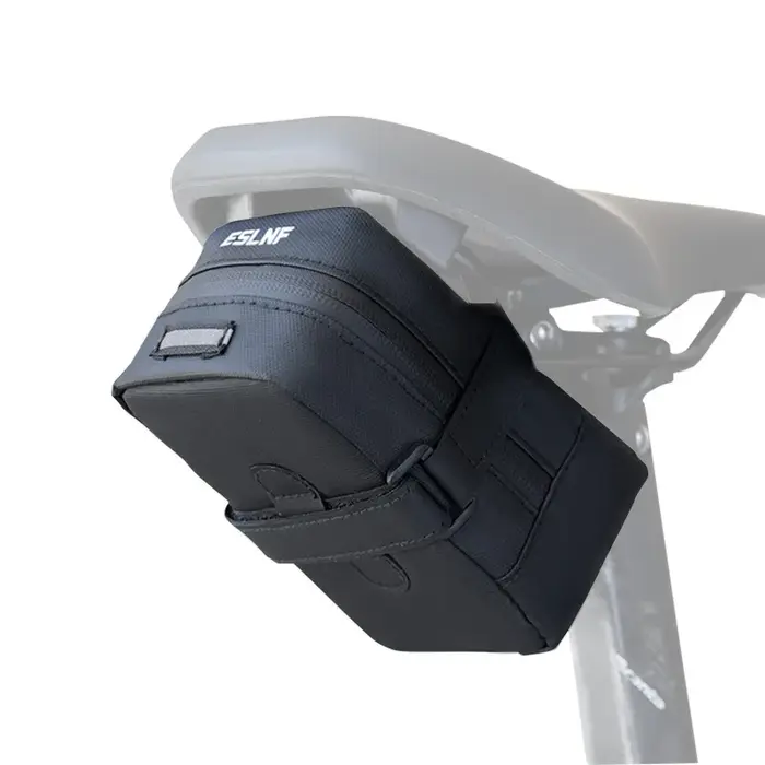 Sac de selle de vélo – Petit sac de siège de vélo pour le cyclisme sur route, fixation rapide et fac
