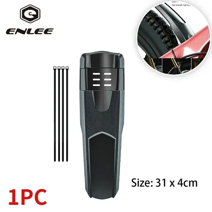 1/2 pièces ENLEE vélo coque dure garde-boue vélo avant arrière pneu roue garde-boue vtt vélo garde-b