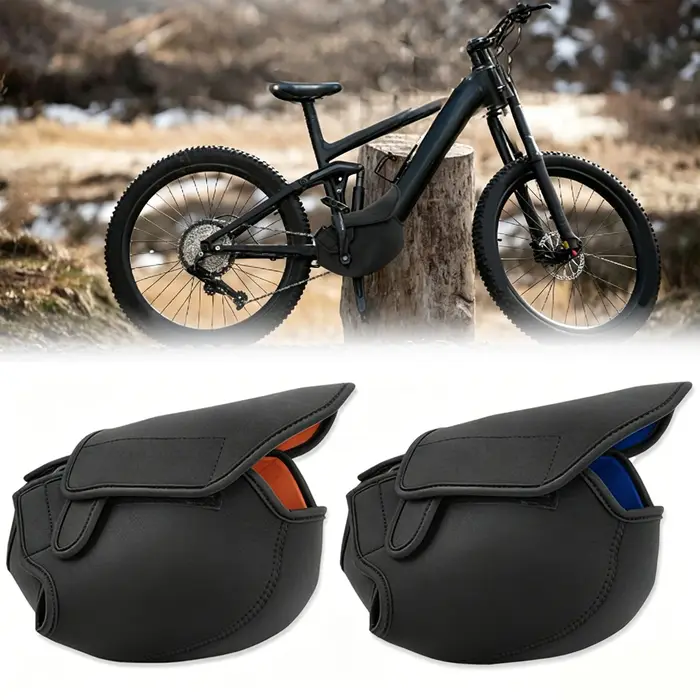 Housse de protection multifonctionnelle coupe-vent pour moteur de vélo électrique, pour le transport et le stockage