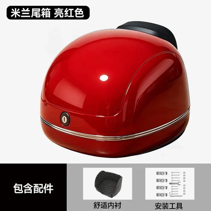 Coffre de rangement arrière universel pour moto et scooter électrique, grande capacité, pour Honda 125 탑박스