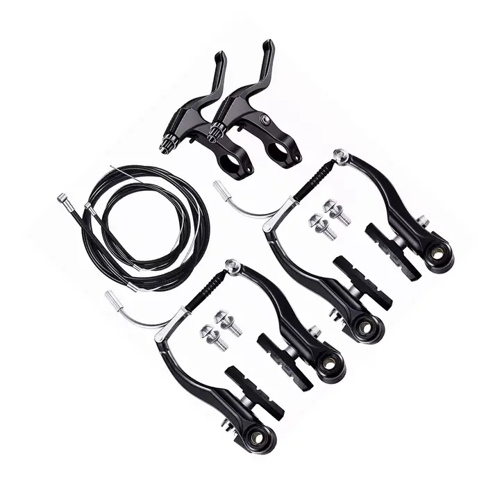 Ensemble de freins avant et arrière en V pour VTT, en alliage d'aluminium, accessoires d'équitation 