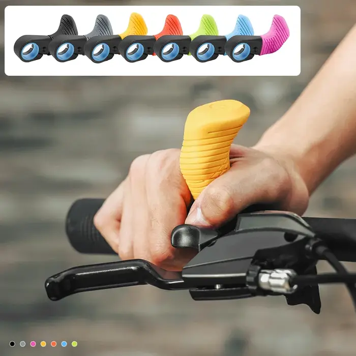 1 paire de poignées de pouce de vélo vtt