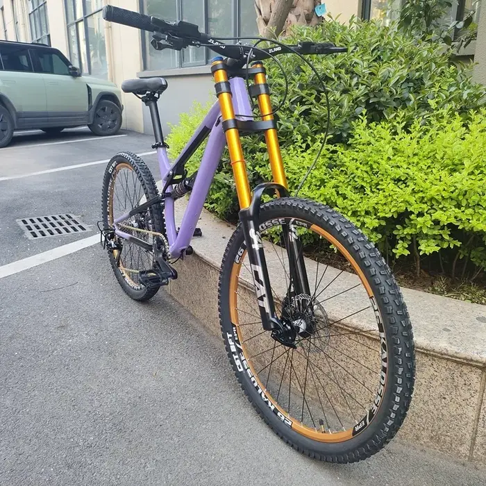 Vélo de montagne à suspension intégrale Kalosse, 26x17 pouces, 11 vitesses, vélo de montagne pour ad