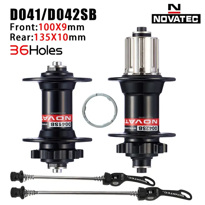 NOVATEC moyeu de VTT D041SB D042SB 32/36 trous bague vtt pour 8/9/10/11 vitesses