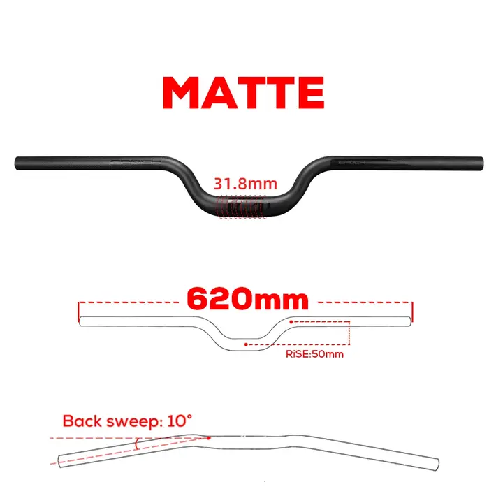 ULLICYC guidon de vélo pliant Ultra léger