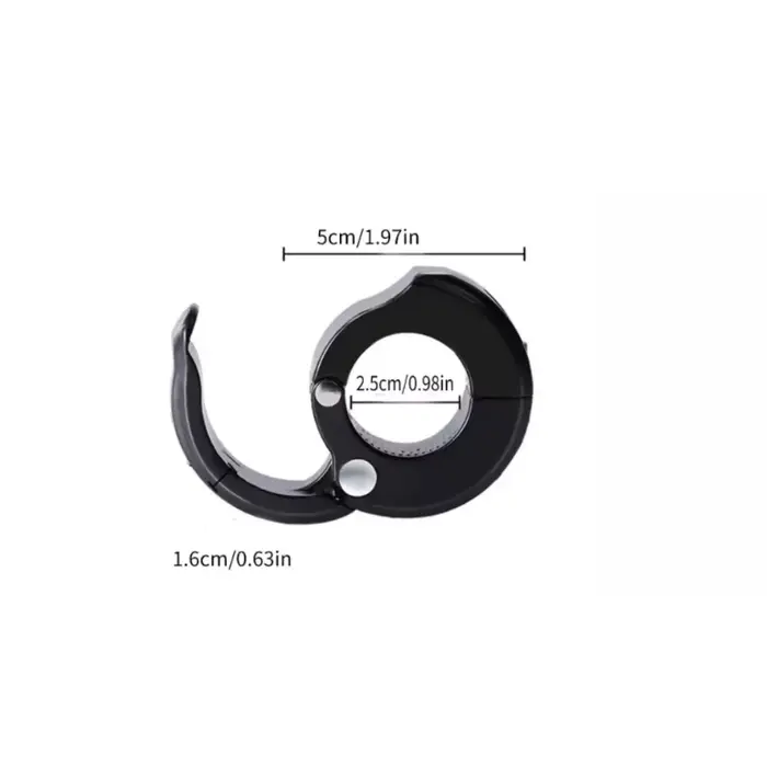 Accessoire de cyclisme multifonctionnel, crochet de guidon de vélo sans perçage, pratique pour casque de vélo, sac de courses, crochet de vélo
