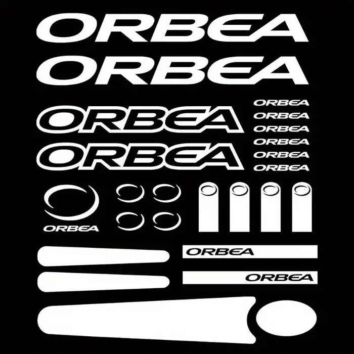 Protecteur de cadre de vélo Orbea - Autocollant en PVC auto-adhésif, coloré, durable et facile à col