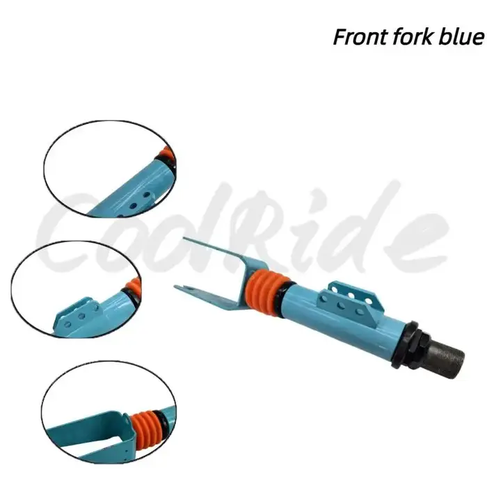 Amortisseur de fourche avant pour trottinette électrique 10 pouces, compatible avec les modèles M4 / M4 Pro / M4 Max, pièces détachées pour trottinette électrique