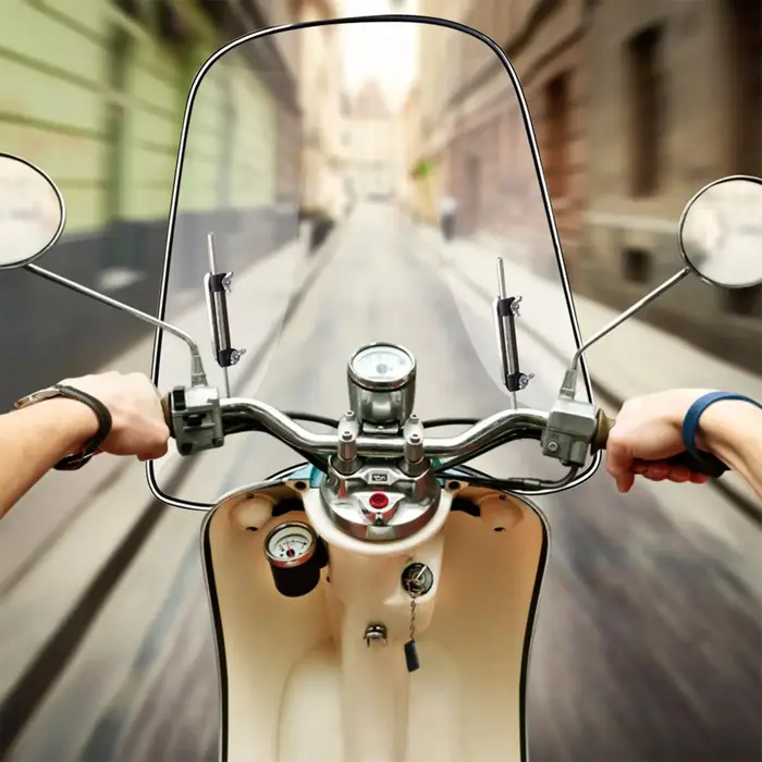 Pare-brise de moto pour Scooter