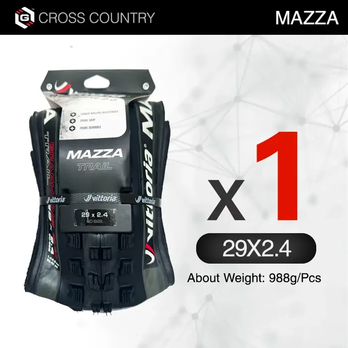 Vittoria nouveau Mazza Trail 29 vtt pneu de vélo 4C graphène tout-terrain VTT adapté aux pneus pliants Anti-crevaison 29x24