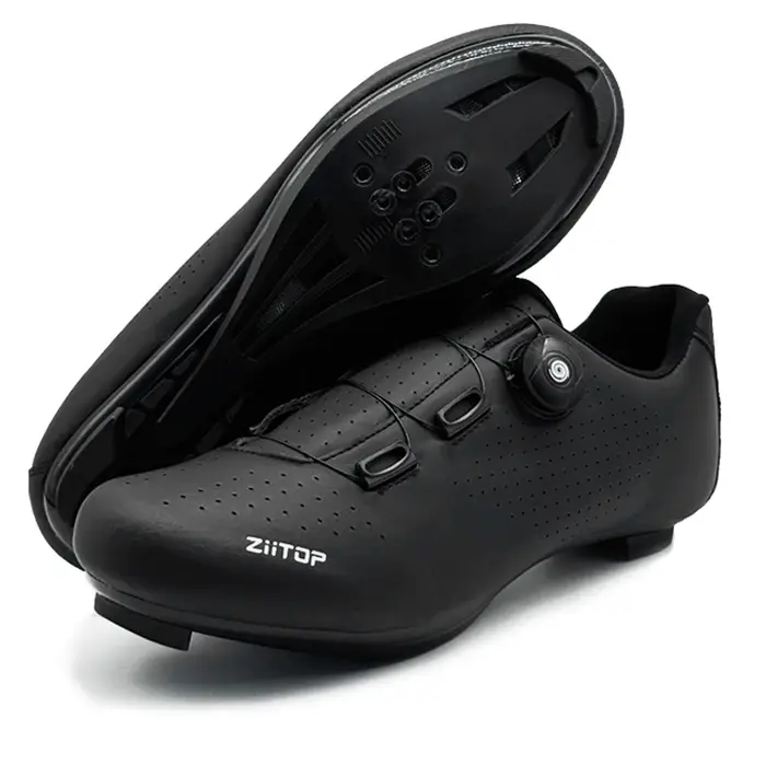 2025 nouvelles chaussures de cyclisme chaussures de verrouillage de route hommes compétition de cour