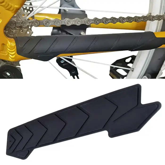 Protecteur de chaîne de vélo de route et vtt, protection de cadre de vélo en Silicone, couverture au
