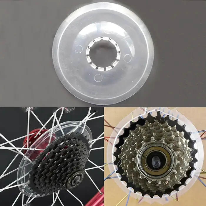 Protecteur de rayons de roue de vélo, 1 pièce, couverture de Protection de roue libre de Cassette de