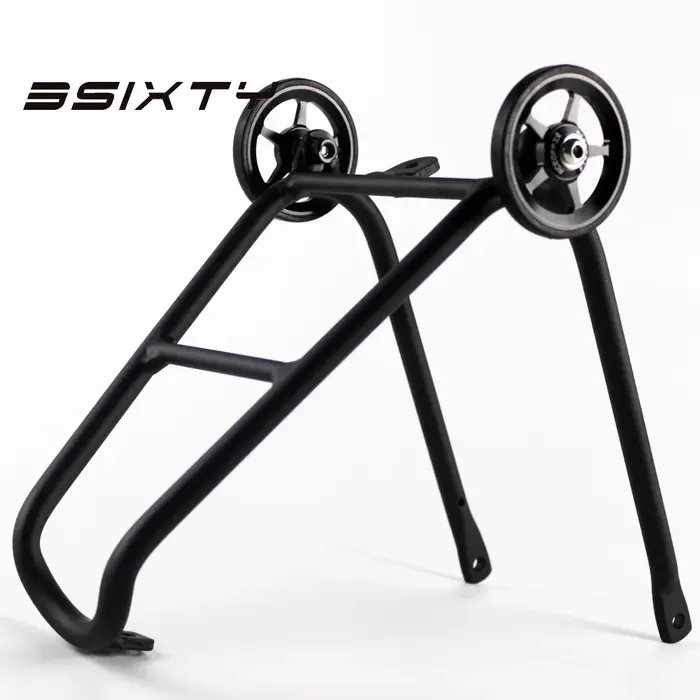 Support arrière pliant en forme de C en alliage 3sixty - Un étagère de vélo en aluminium très légère. Convient au