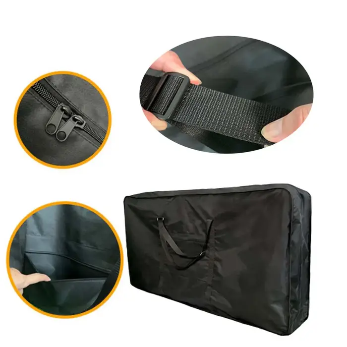 Sac de transport pliable pour vélos pliants de 26-27 pouces, sac de voyage pratique pour vélos, pour transport en voiture, en avion