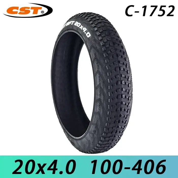CST 20 pouces 100-406 20x4.0 gros pneu électrique motoneige plage vélo