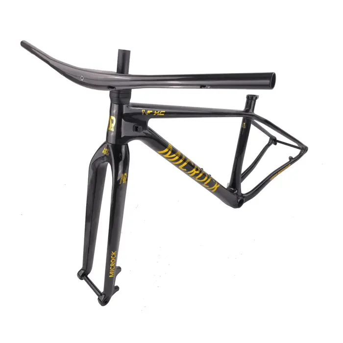 Cadre de vélo VTT en fibre de carbone intégrale T1000 HT