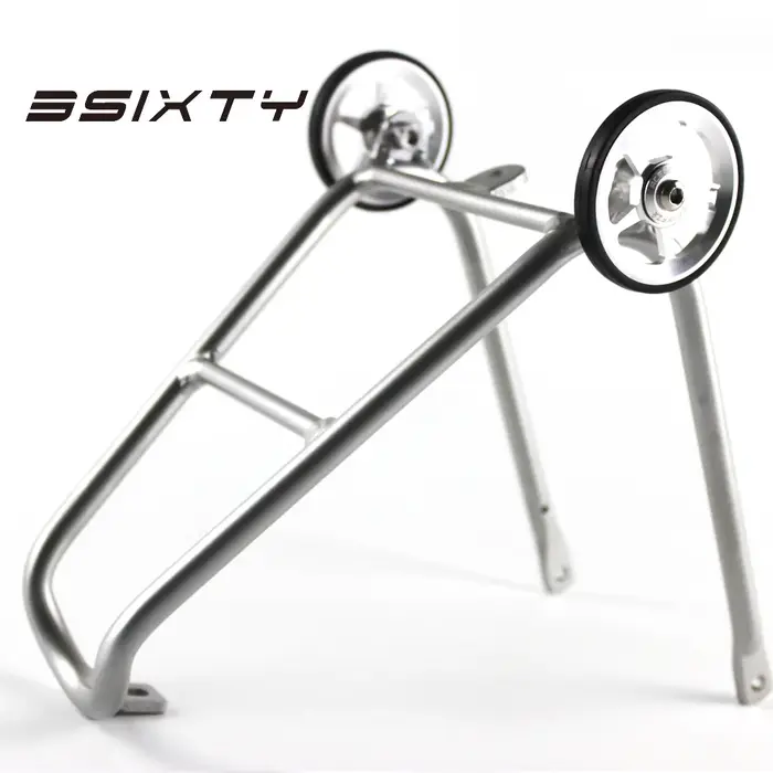 Support arrière pliant en forme de C en alliage 3sixty - Un étagère de vélo en aluminium très légère. Convient au