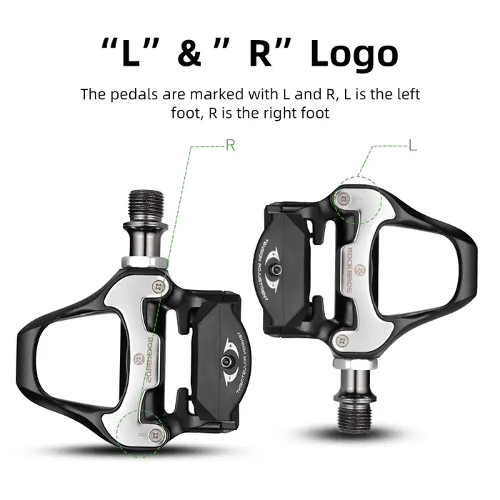 ROCKBROS – pédales autobloquantes pour vélo de route
