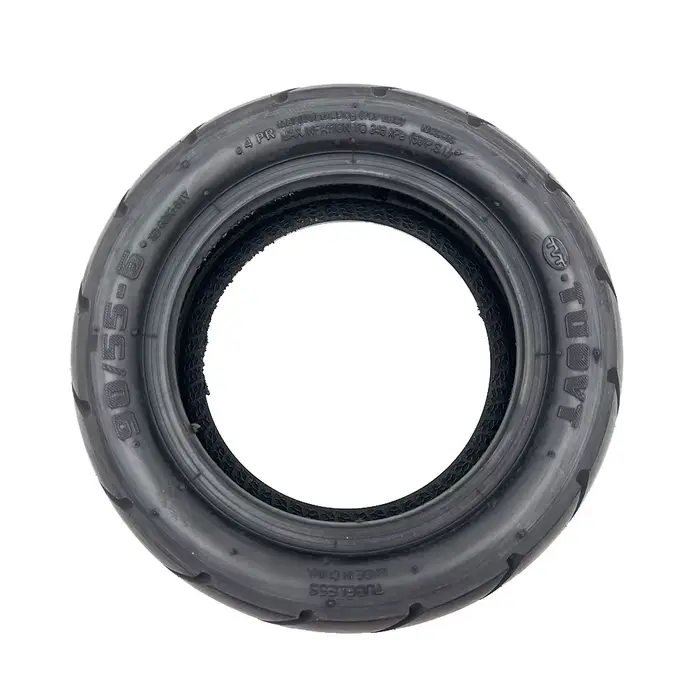 90/55-6 pneus avec soupapes Convient pour scooter électrique 10 pouces 80/60-6 Upgrade
