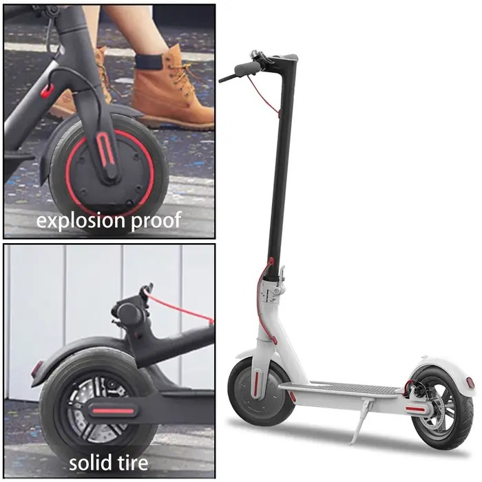 Pneu solide de 10 pouces pour Scooter électrique Xiaomi m365 Pro