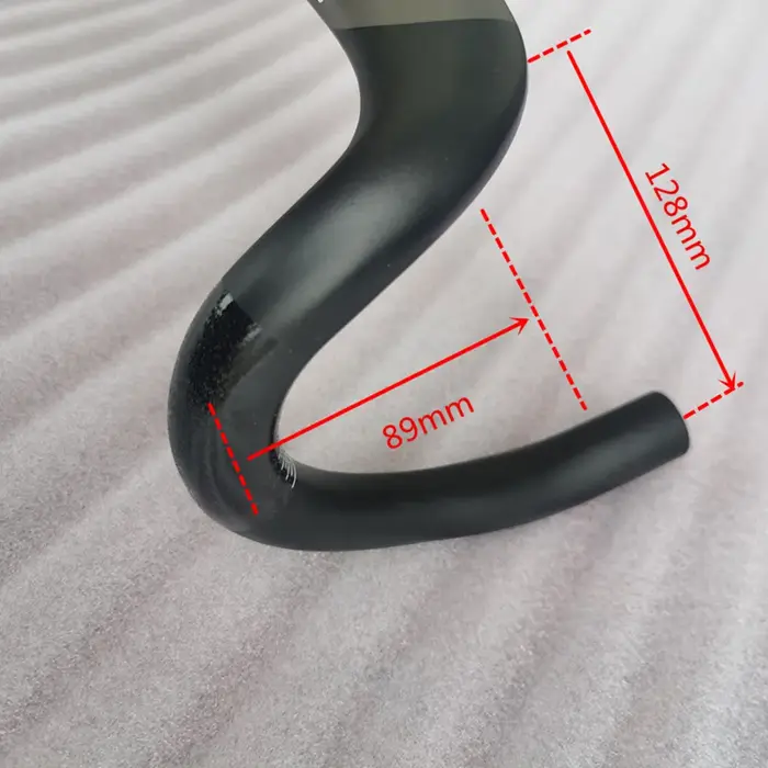 Guidon de vélo de route en carbone T800