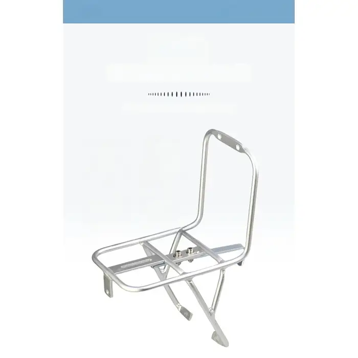Panier avant en aluminium/alliage pour vélo de montagne pliable de 20 pouces