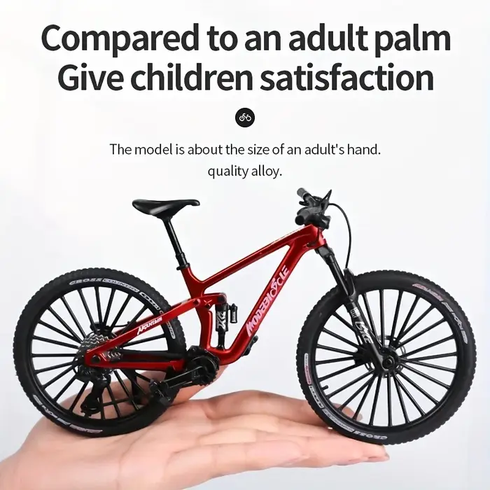 Jouet modèle de vélo de route à l'échelle 1:6