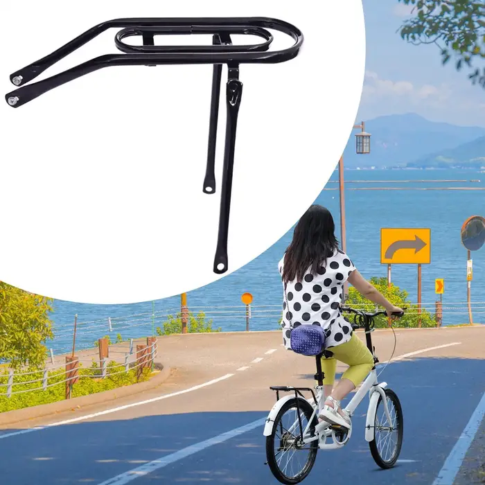 Porte-bagages arrière léger pour vélo