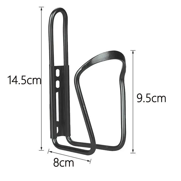 Porte-bouteille d'eau en alliage d'aluminium, porte-bouteille d'eau pour vélo de montagne, sac à main adapté aux vélos de route et de montagne