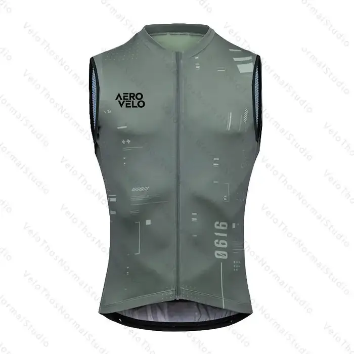 Gilet de cyclisme AERO VELO coupe-vent pour homme