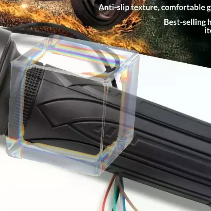 Guidon de scooter électrique avec variateur de vitesse à 3 positions pour une régulation supérieure 