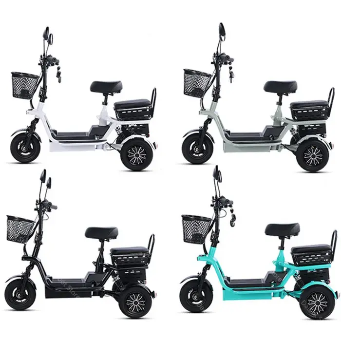 Tricycle électrique pliant pour adultes