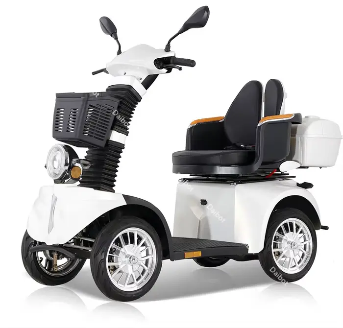 Stock ue Scooter de mobilité pliant électrique 4 roues Scooter électrique pour adultes puissance 100