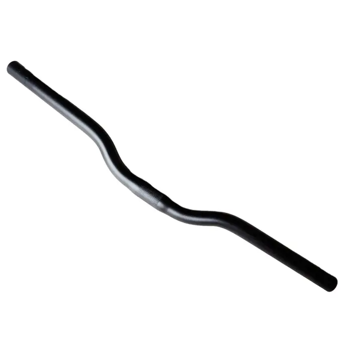 Guidon de vélo de route, barre plate en alliage d'aluminium solide pour 25.4mm 540mm de longueur