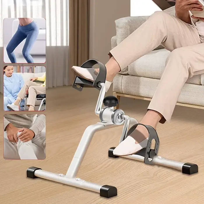 Vélo pliable portable sous le bureau avec résistance réglable