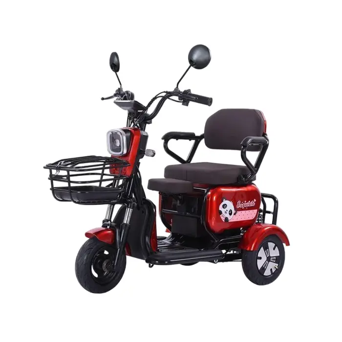 Scooter de mobilité à 3 roues pour personnes âgées et handicapées