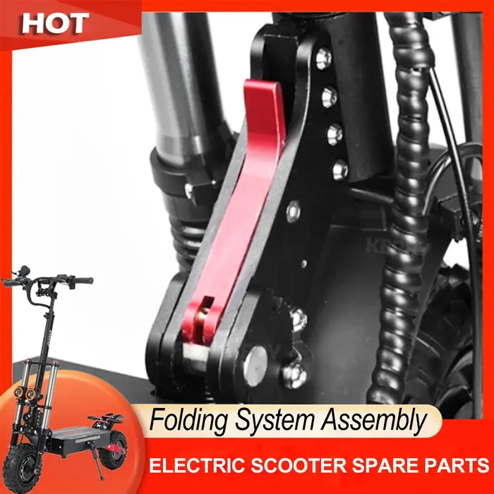 Système de pliage de scooter électrique, assemblage en alliage d'aluminium, pièces de pliage de scooter électrique pour accessoires LAOTIE BOYUEDA