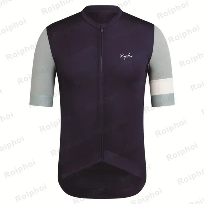 ROIPHOI – Maillot de cyclisme pour hommes, vêtements de vélo, vtt, poches, chemise de vélo de montag