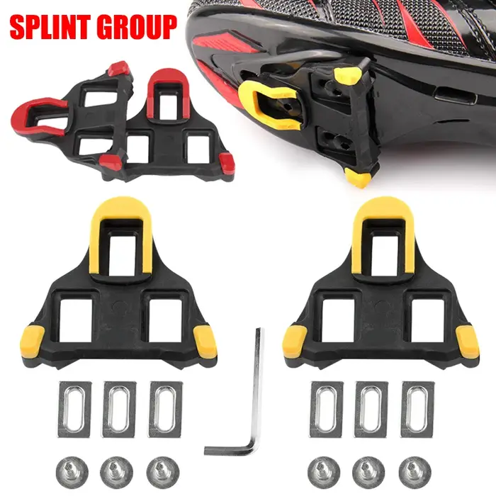 Crampons de pédales de vélo SPD-SL serrures plaque